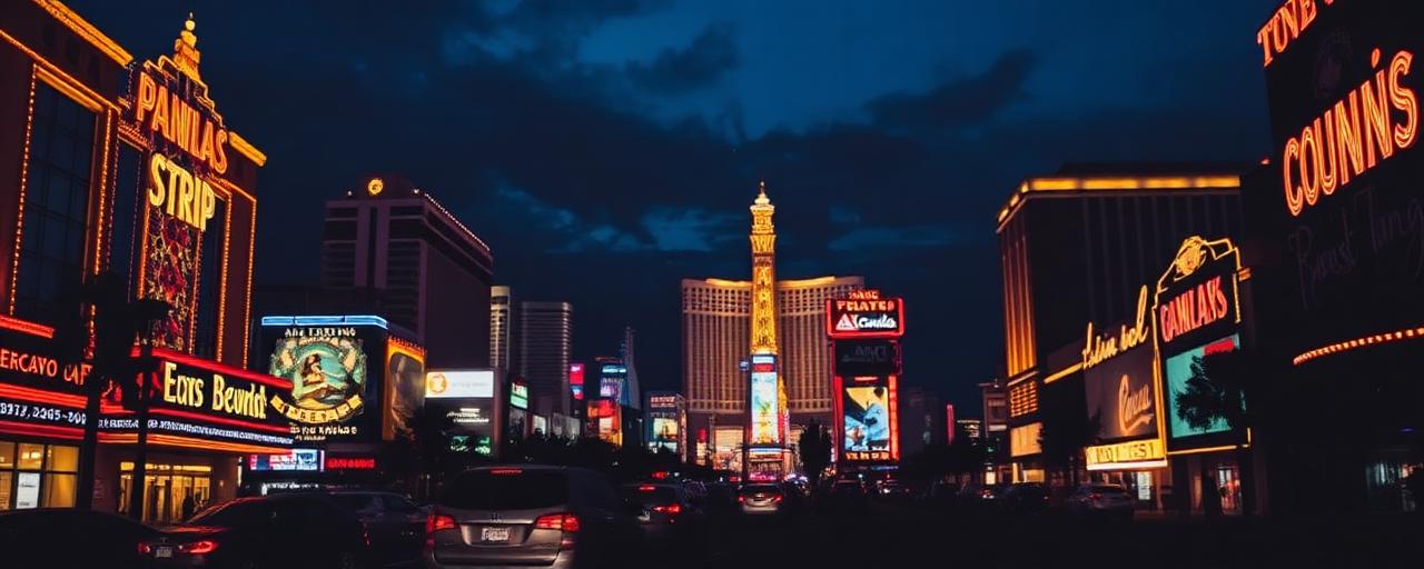 Las Vegas Strip at night